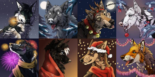 New Year Icons [YCH Finished]