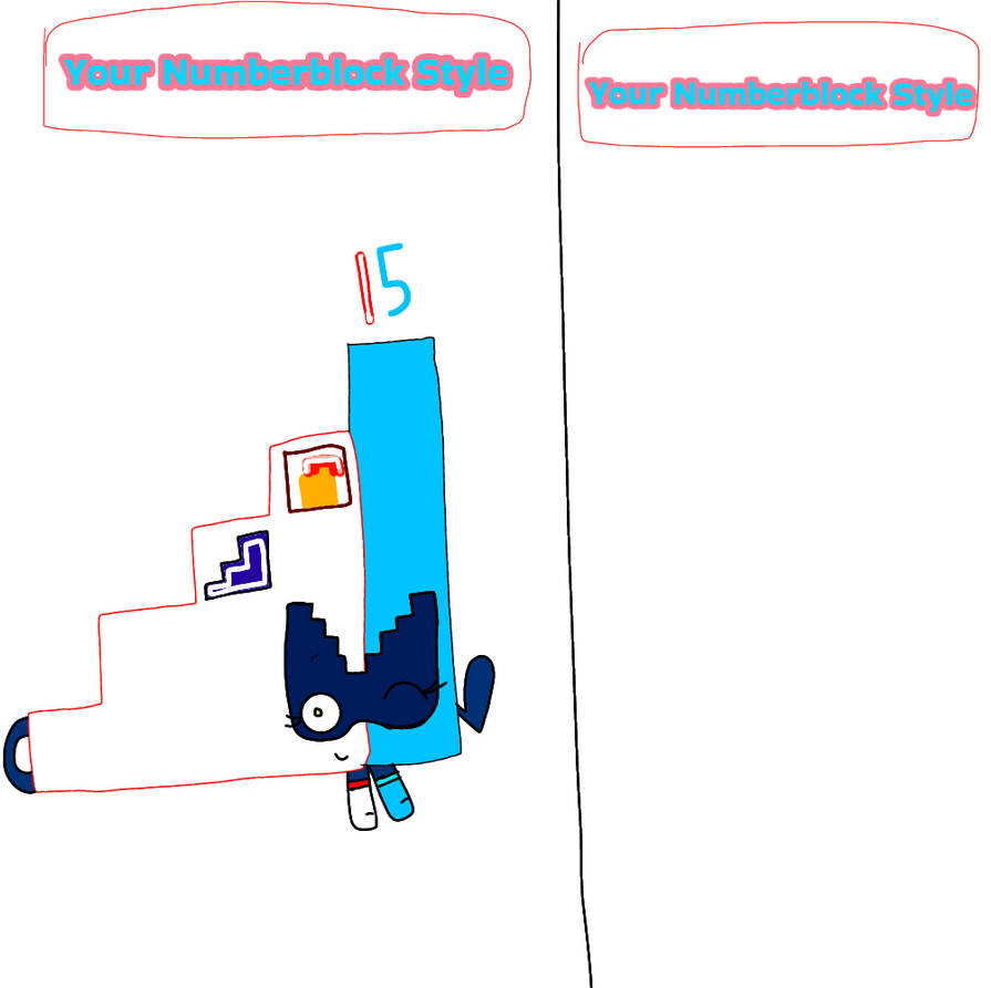 15 Updated Rig Number Blocks NB 15 Your Numberblock by Fifteen646 on DeviantArt