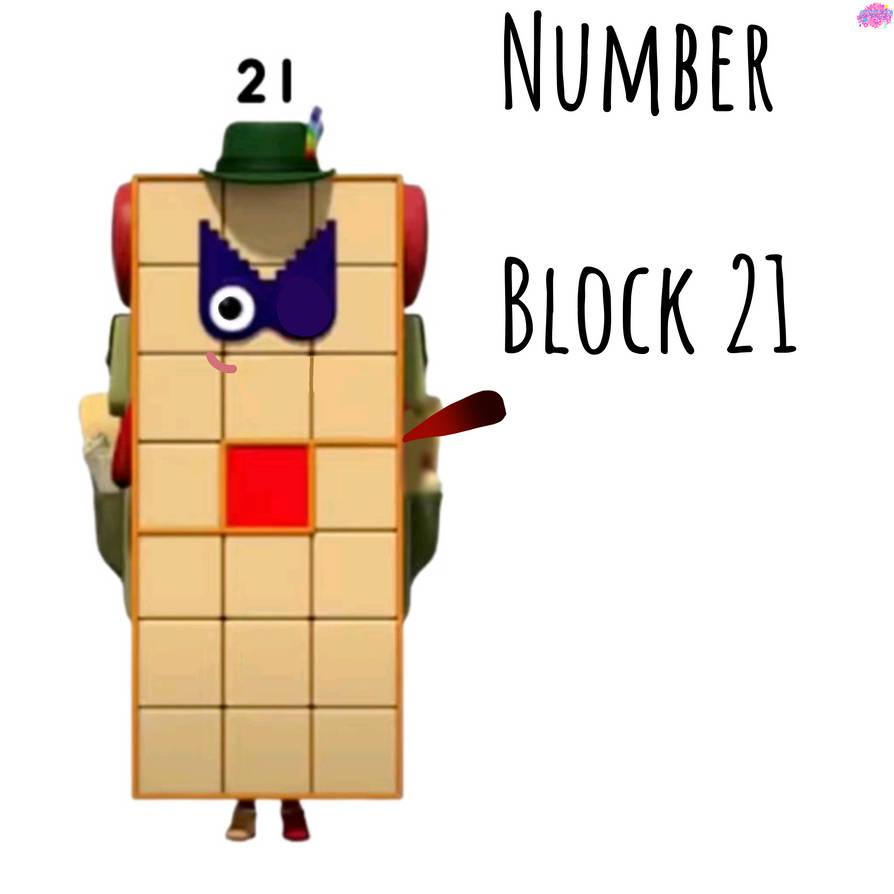 Block 21 Amazon Numberblock 21 by Fifteen646 on DeviantArt
