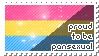 Pansexual stamp by stamping-hammies