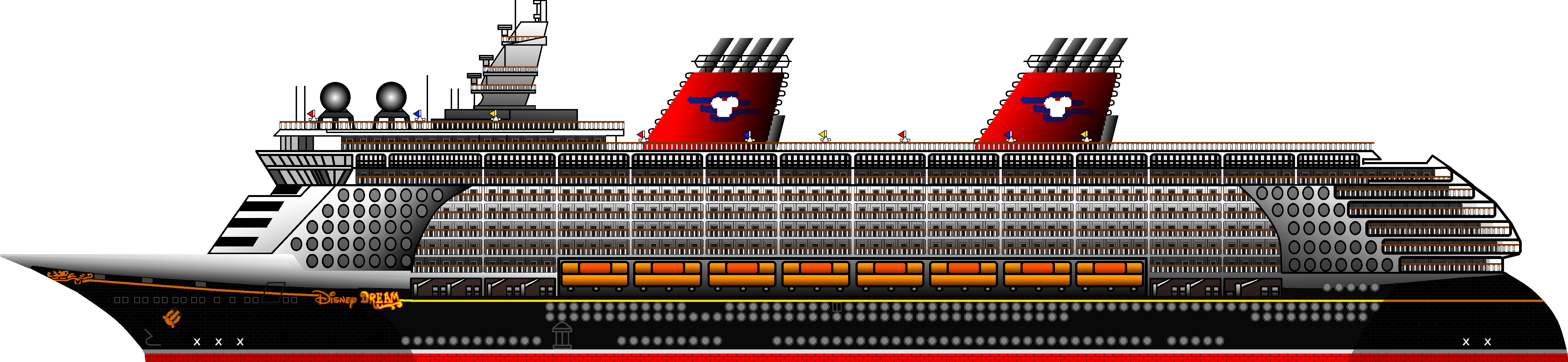 Disney Dream Cruise Ship by RyanH1984 on DeviantArt