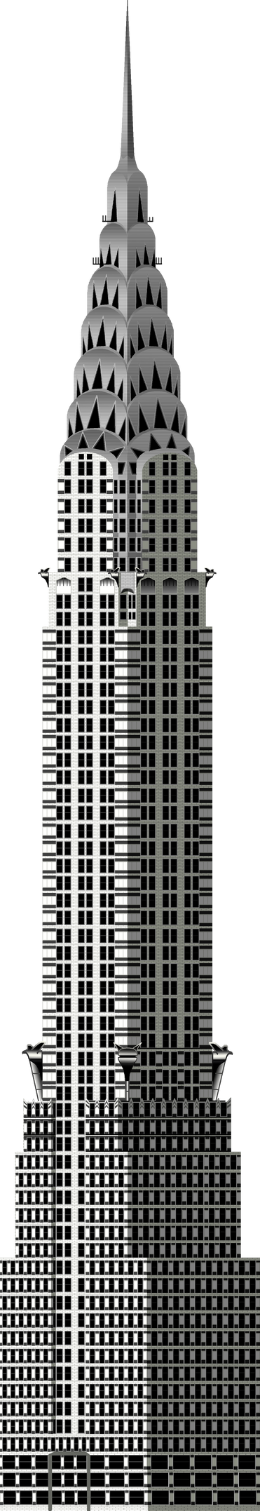 New Drawing of the Chrysler Building Original by RyanH1984 on DeviantArt