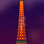 Eiffel Tower 2014 Sunset