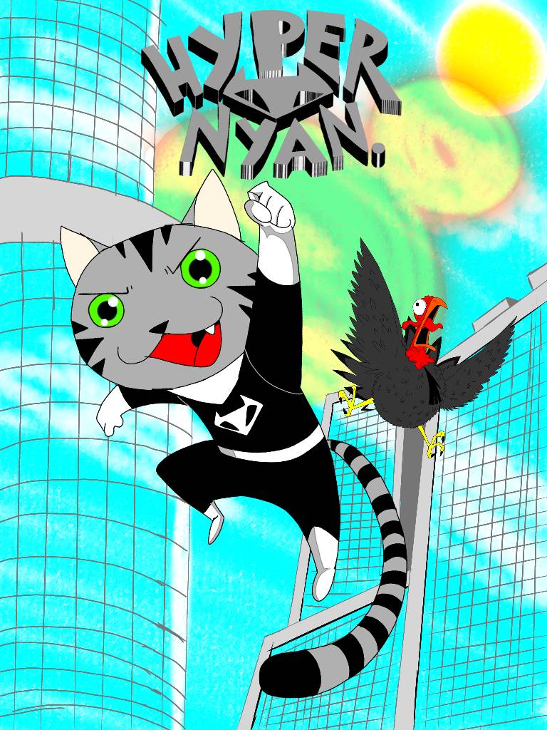 Hyper Nyan. by KyuubiStudiosproject on DeviantArt