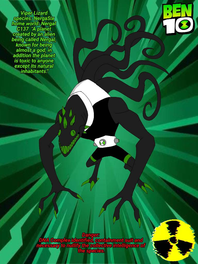 Ben Lizard Ben 10 - Characters Design - Viper Lizard by KyuubiStudiosproject on ...