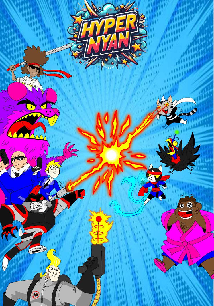 Hyper Nyan Comic Poster by KyuubiStudiosproject on DeviantArt
