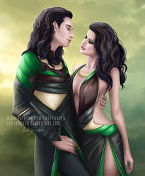 Loki/Lady Loki by LadyKraken