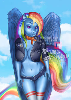 Rainbow Dash Sporty - Quarantine Patreon Reward
