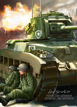 Waltzing Mk. II Infantry Tank - Commissions OPEN