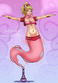 Jeannie in the Bottle - Commissions OPEN