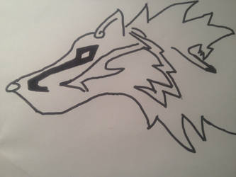 Tribal Wolf