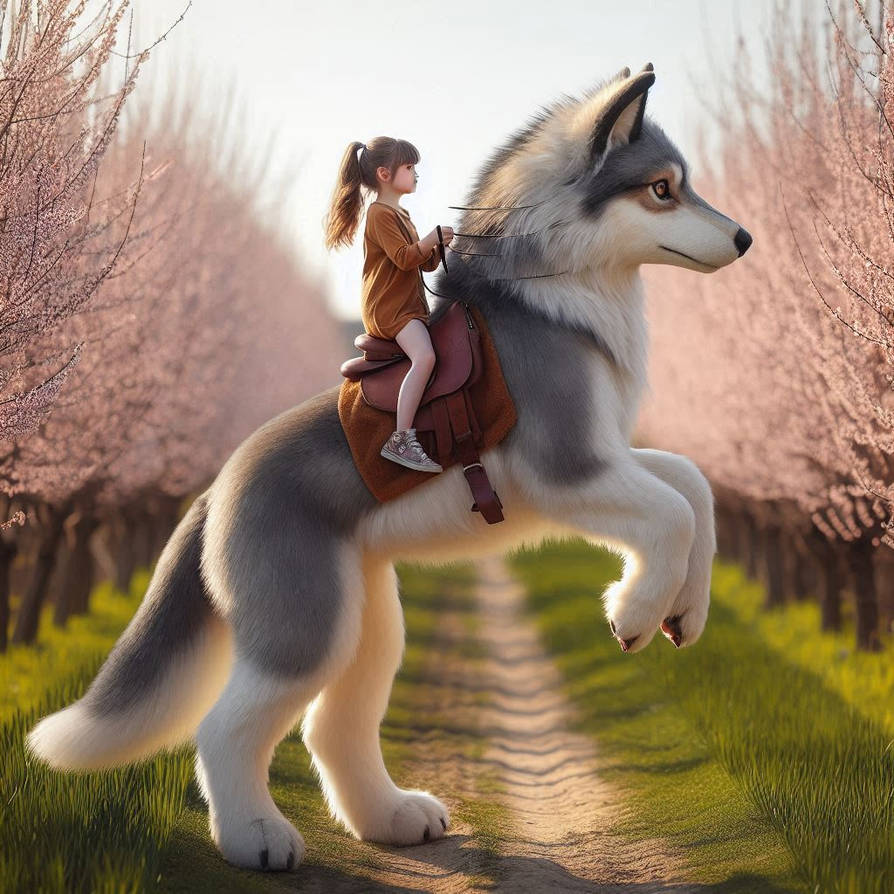 wolf rearing up by sangerzonnvolt1 on DeviantArt