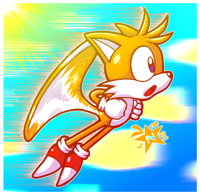 Hyper Tails by TrueBlue02 - Fanart Central