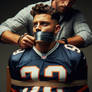 Gagged NFL player