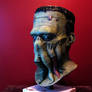 Frankenthulhu mask
