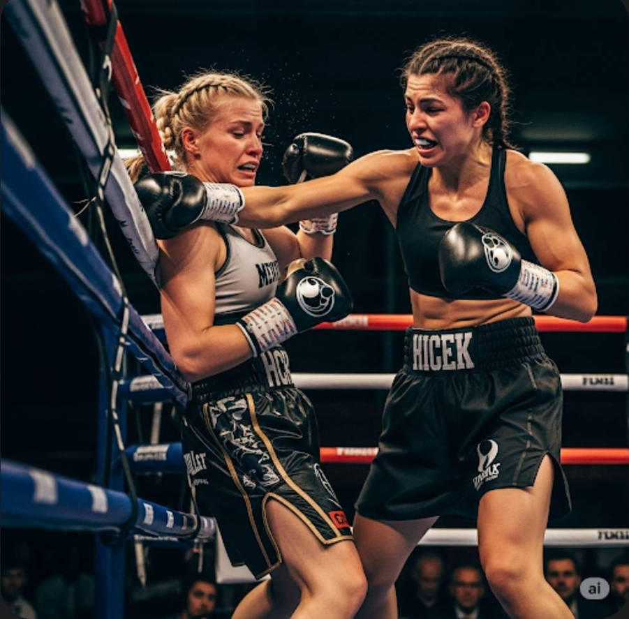 Aurora on the Ropes. Tiffany takes over. by jackBruce1 on DeviantArt