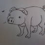 I drew a pig