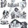 Harry Potter: Book 2 Chapter 7 Vignette Drawings
