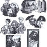 Harry Potter: Book 2 Chapter 14 Vignette Drawings