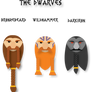 vector Warcraft dwarf portraits