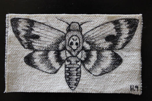 Death's-Head Hawk Moth Patch