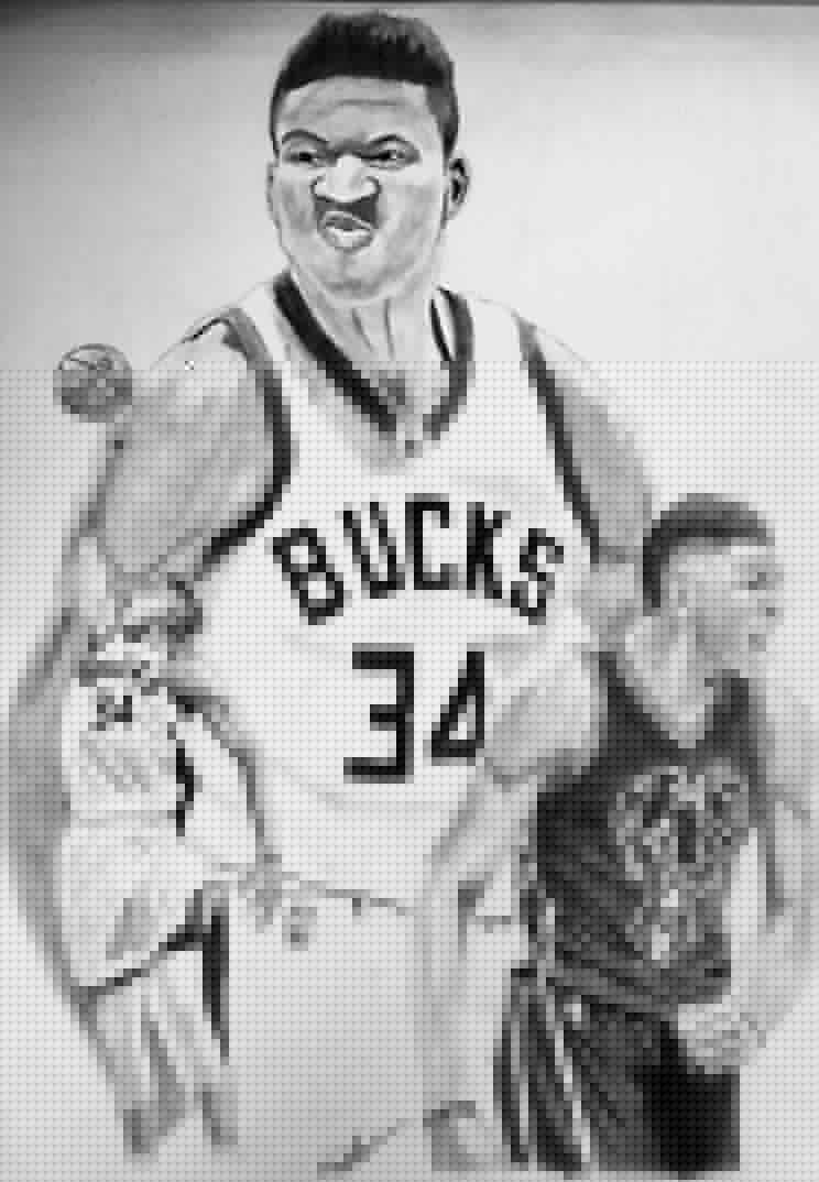 Giannis Antetokounmpo Drawing by Bigken20 on DeviantArt