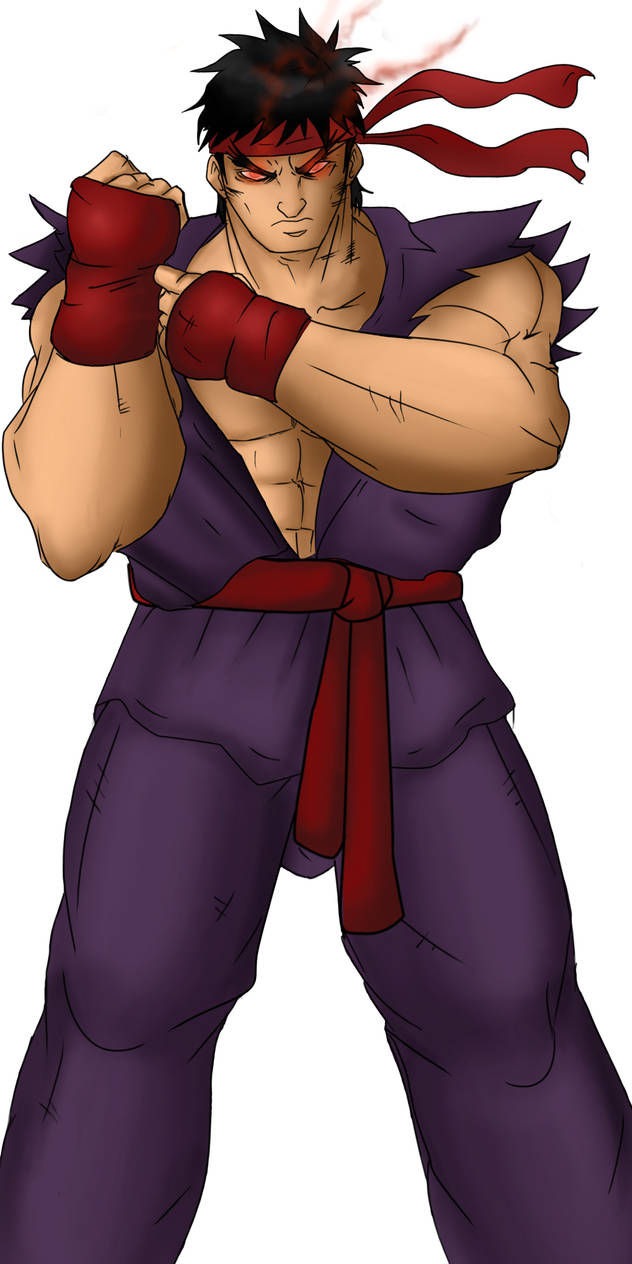 Dark Ryu by clashnorton on DeviantArt