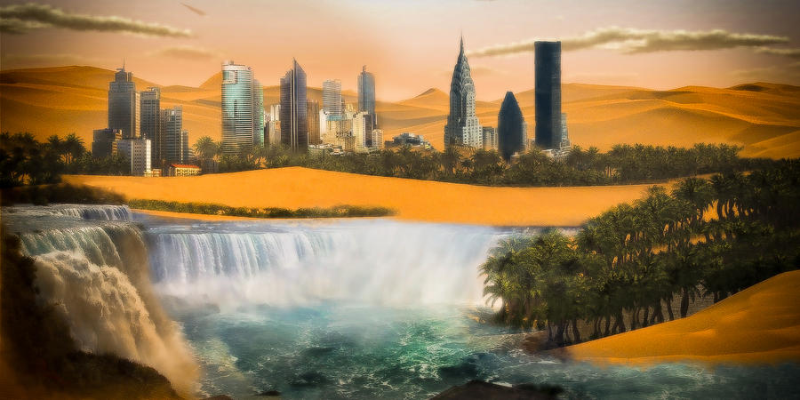 my first Matte painting