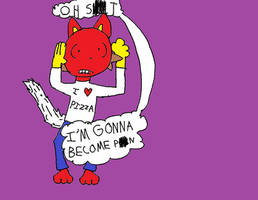 Me after realizing i put any OC on the internet