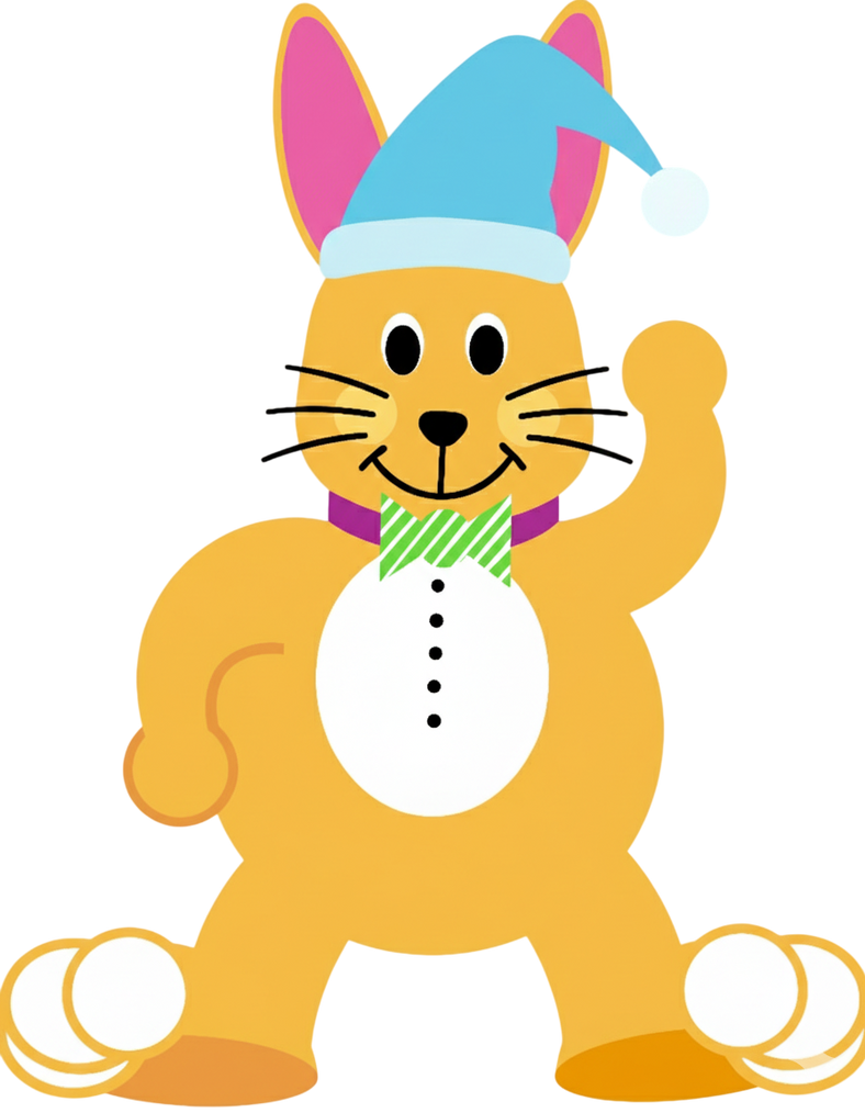Bahh Rabbit Bach Bach the Rabbit with a Sleepy Hat PNG by travistube193 on DeviantArt