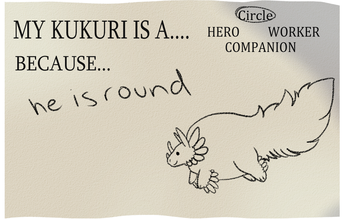 My kuku is a circle by SynthOpossum on DeviantArt