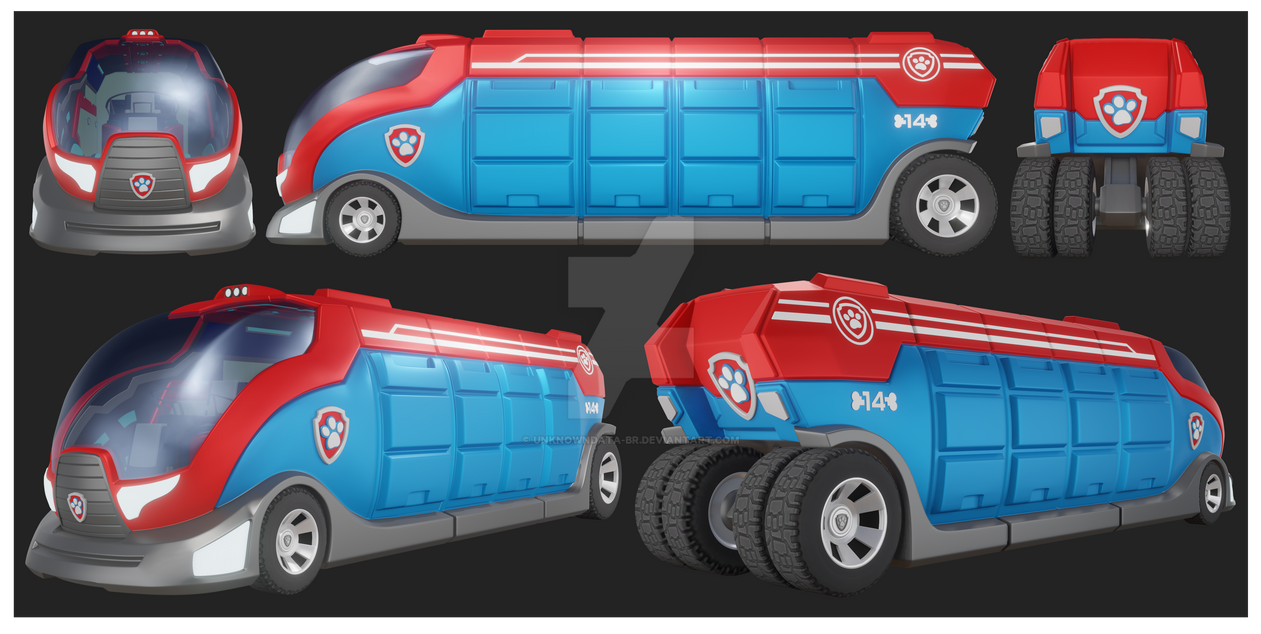 Paw Patrol Mission Paw Cruiser Comission by UnknownData BR on DeviantArt