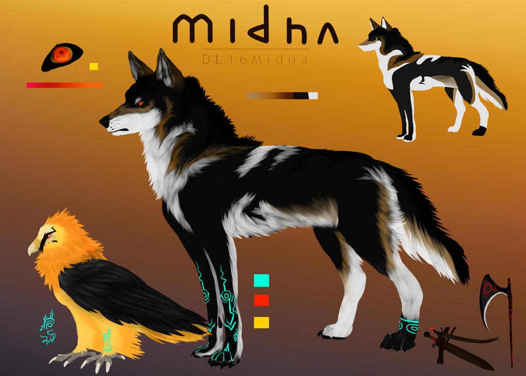 Midna Ref Midna - Reference by DL16Midna on DeviantArt