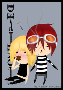 Mello and Matt Chibis