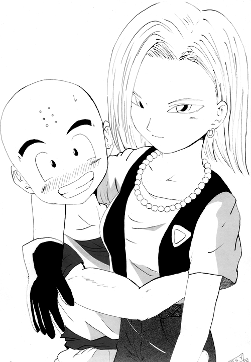 Kuririn and 18