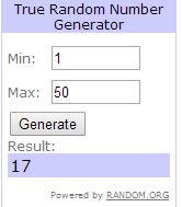 Winner of giveaway Premi 3