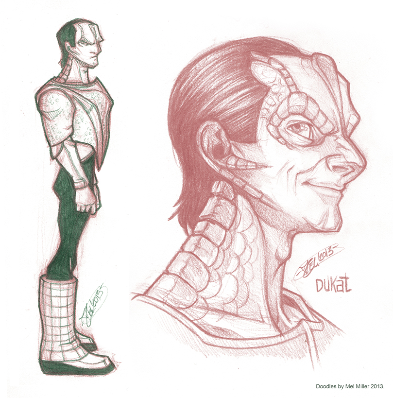 Gul Dukat Doodles