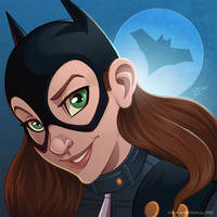 Kickstarter Rewards: Batgirl Headshot