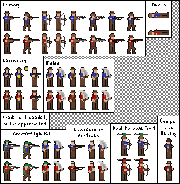 Sniper Sprite Sheet