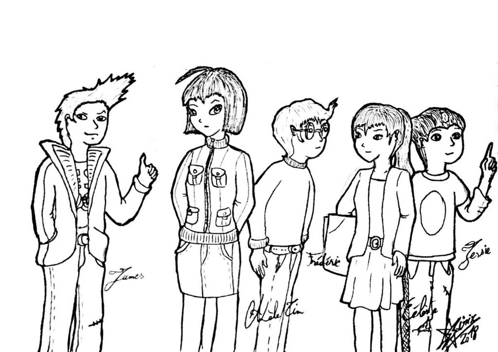 Replika on the Web, cast. (Code Lyoko OCs) by Sirix1995