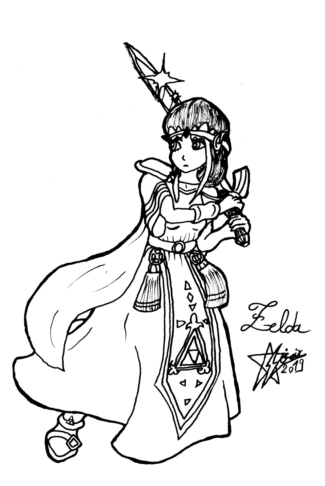 Old Princess Zelda By Sirix1995 On Deviantart Old Princess Zelda By Sirix1995 On Deviantart
