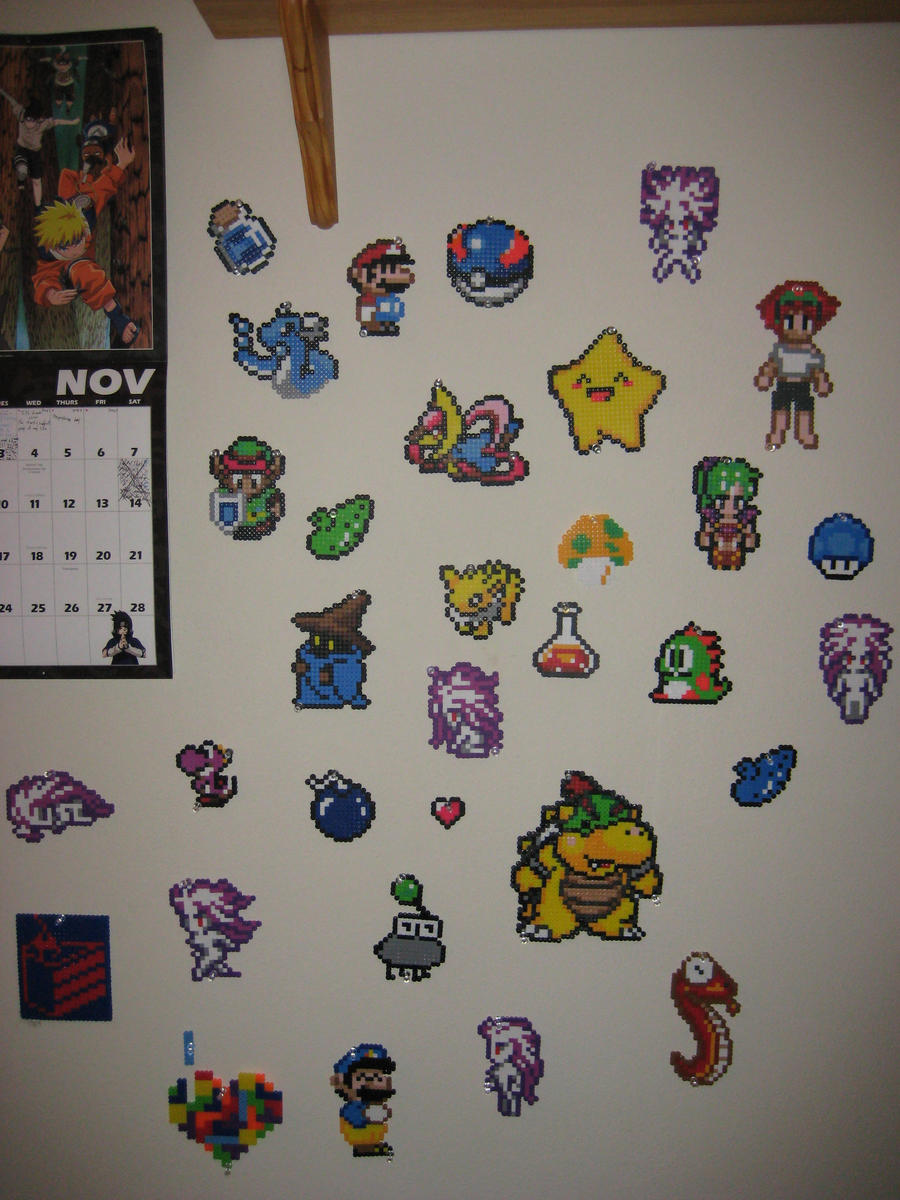 Perler wall