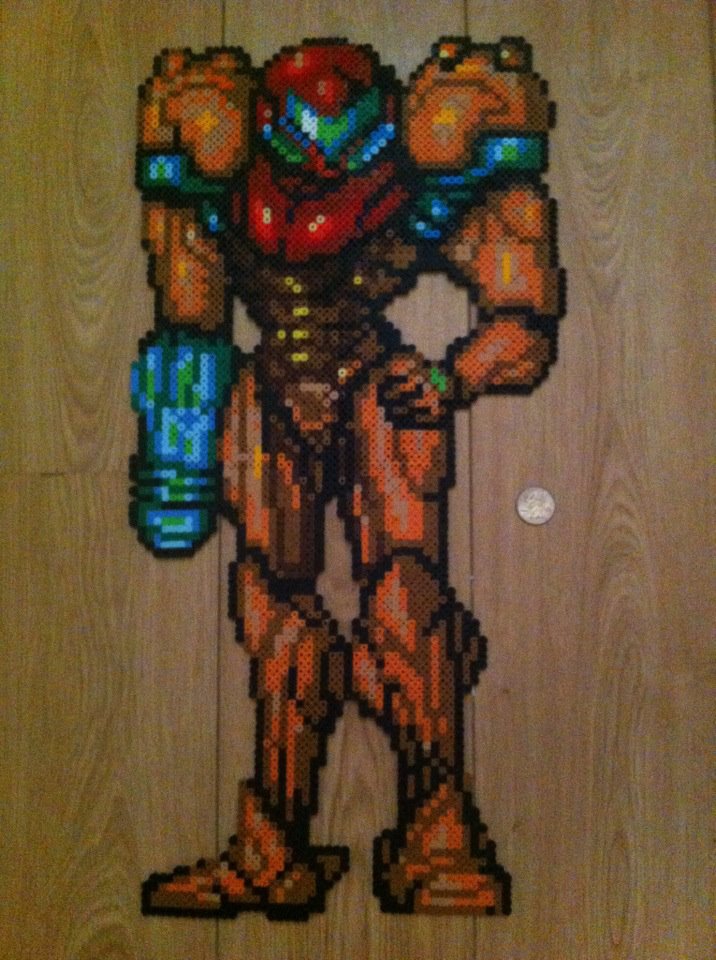 Samus Aran perler