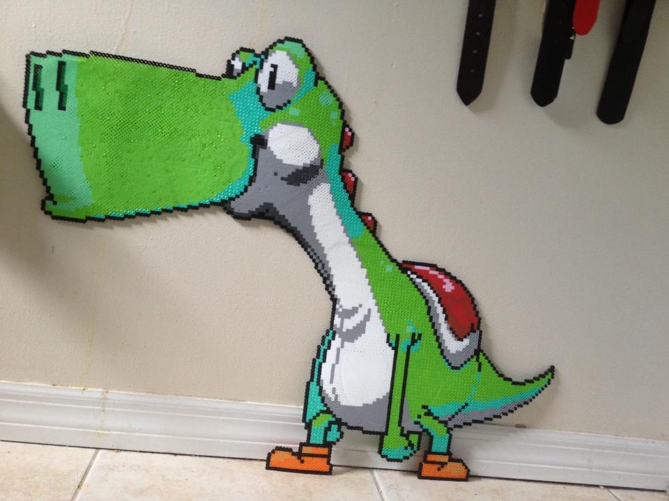 Pyssla Yoshi Yoshi Perler Pattern