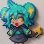 Shinx Moemon perler