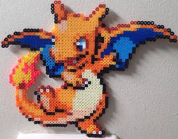 Baby Charizard perler/Charmanizard