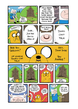 Adventure Time. The Stuff Behind the Door. Page 4