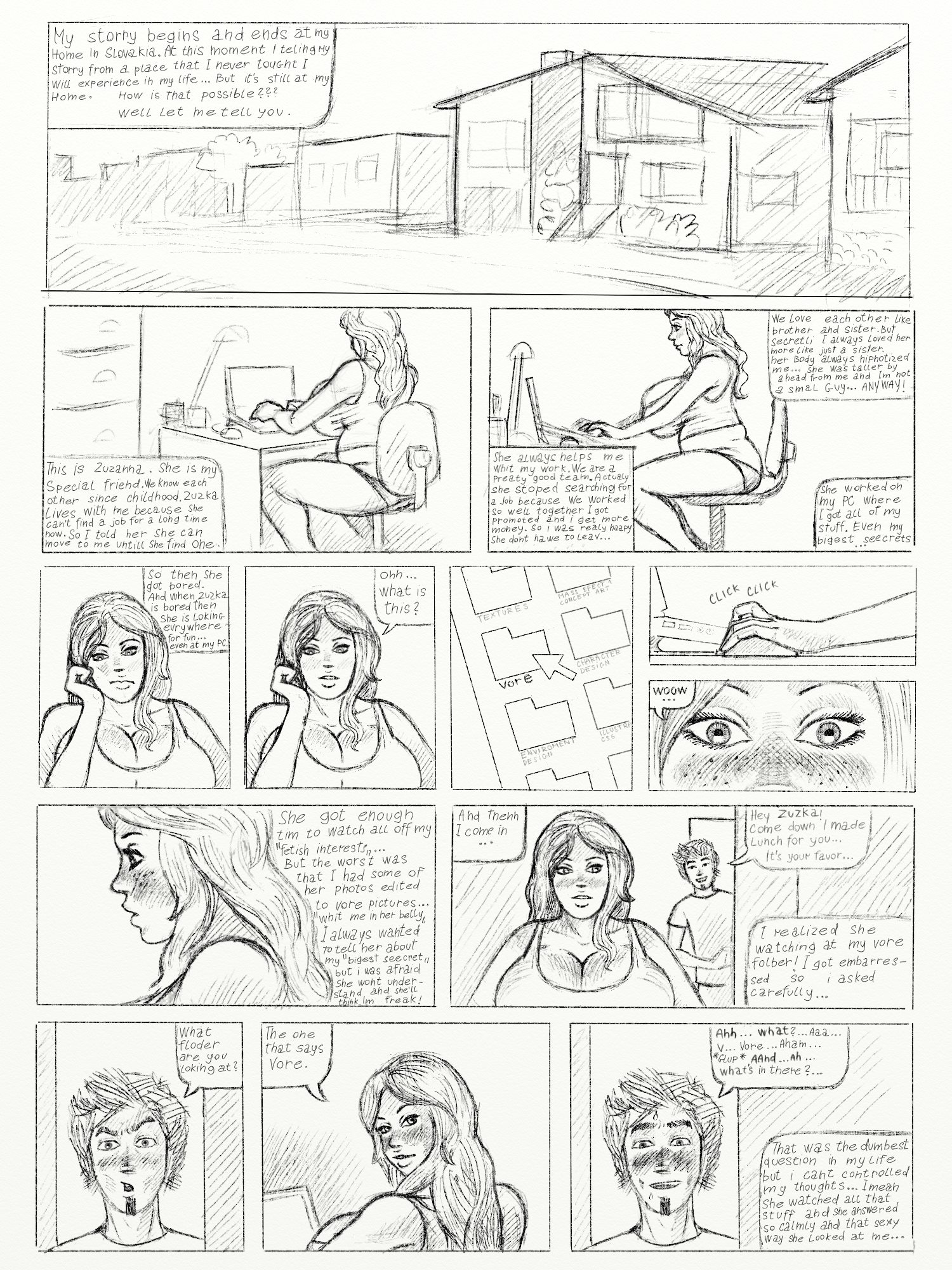 I Like Vore (page1) by BIGBIG-on-DA on DeviantArt