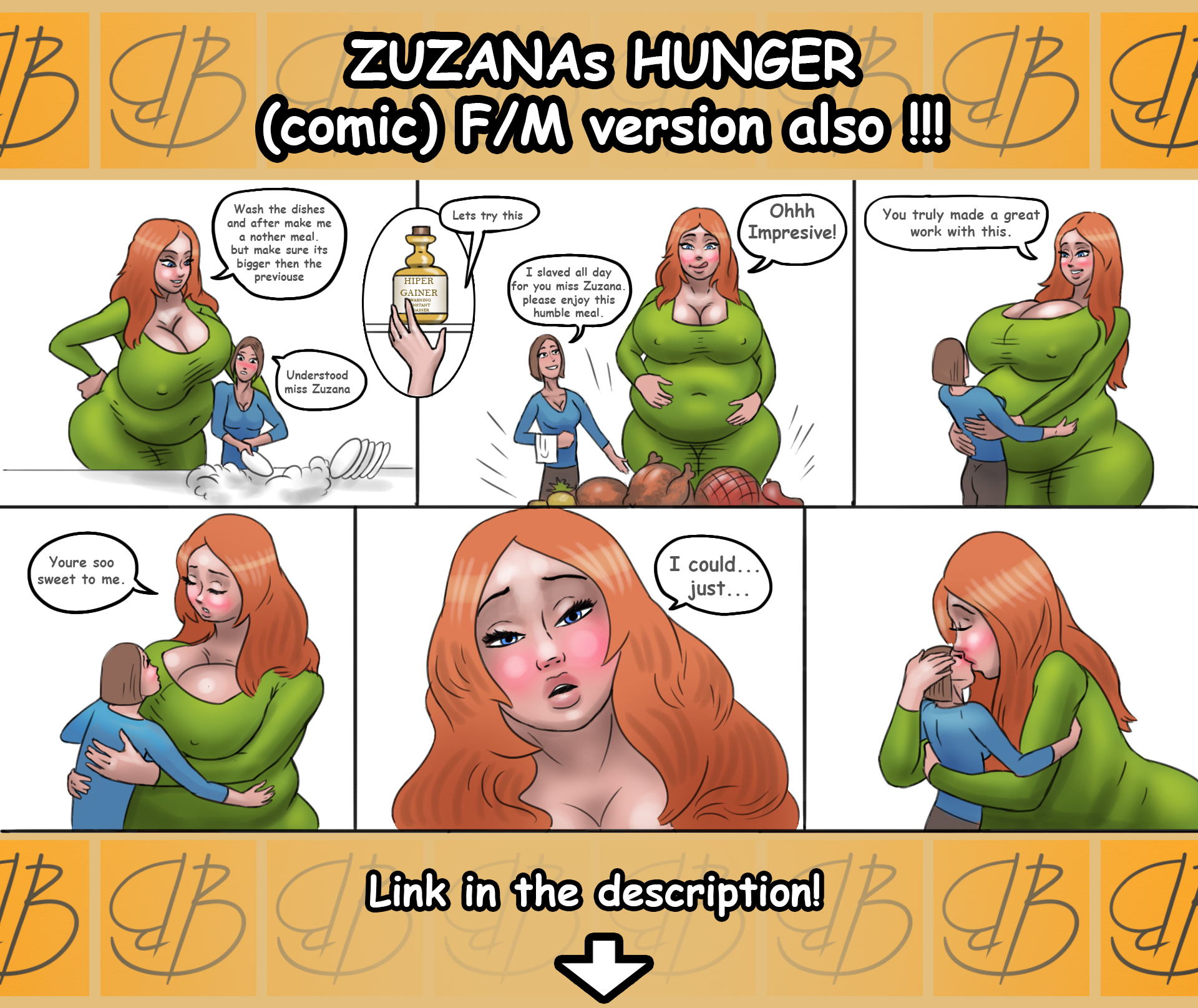 Zuzanas hunger (vore/stuffing)