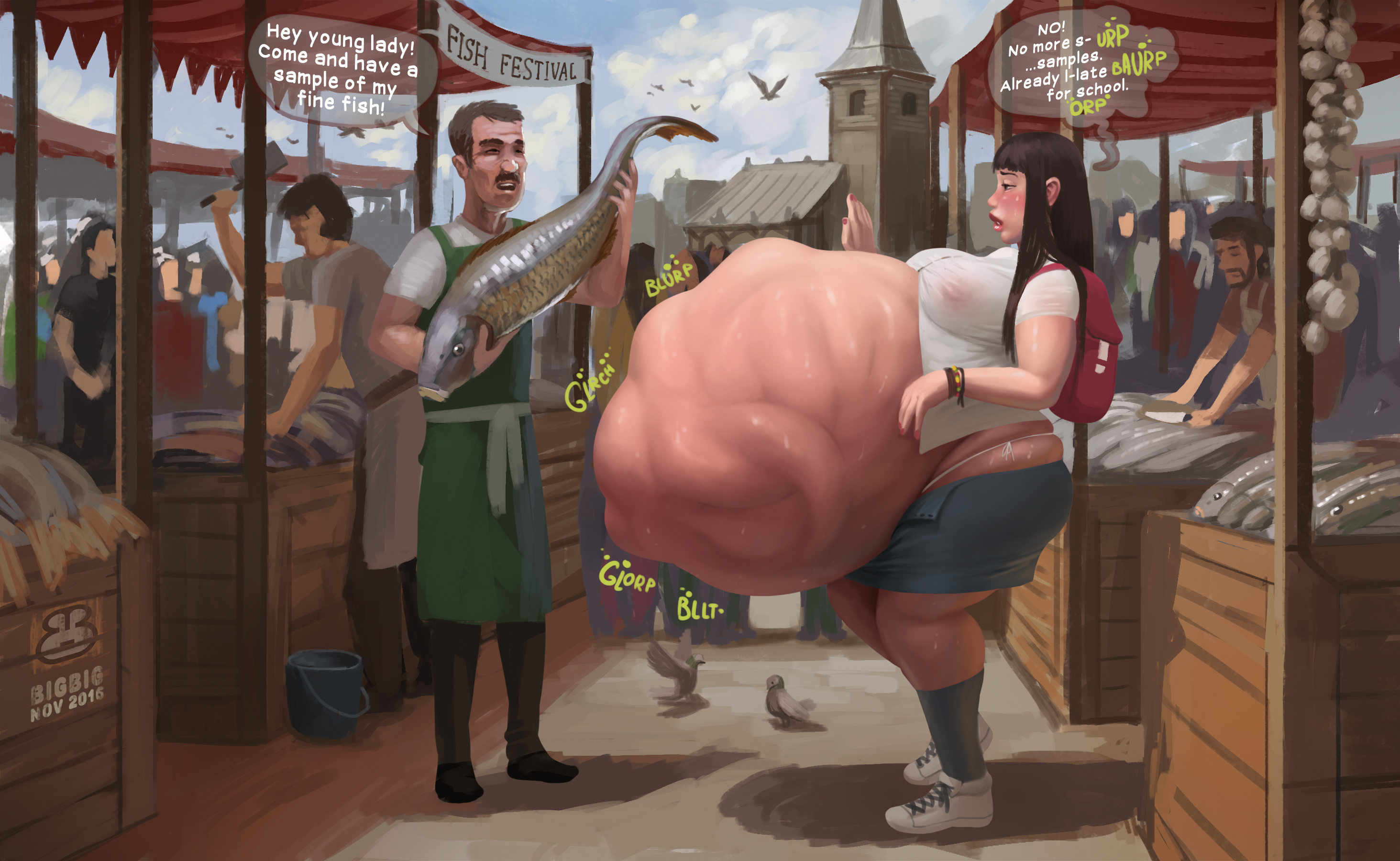 BBW,stuffing on Fat-fantasy-girls - DeviantArt 